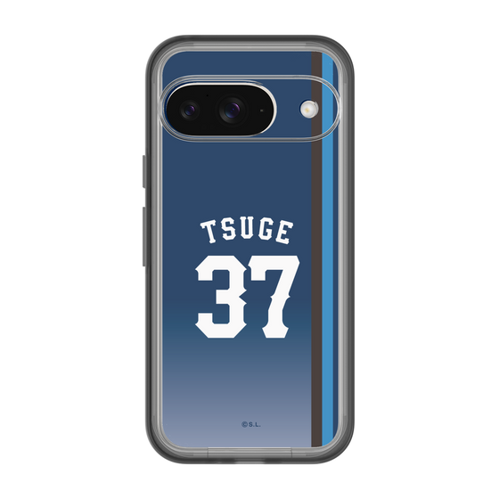 スリムプロテクションプレミアムケース［ 埼玉西武ライオンズ- #37 TSUGE - ビジター ］