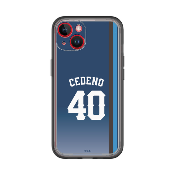 スリムプロテクションプレミアムケース［ 埼玉西武ライオンズ- #40 CEDENO - ビジター ］