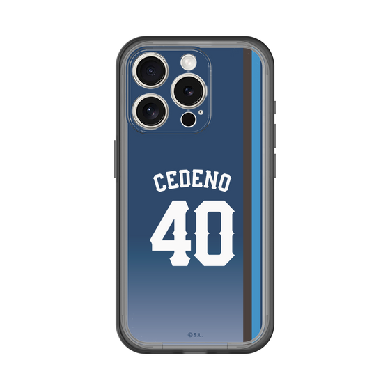 スリムプロテクションプレミアムケース［ 埼玉西武ライオンズ- #40 CEDENO - ビジター ］
