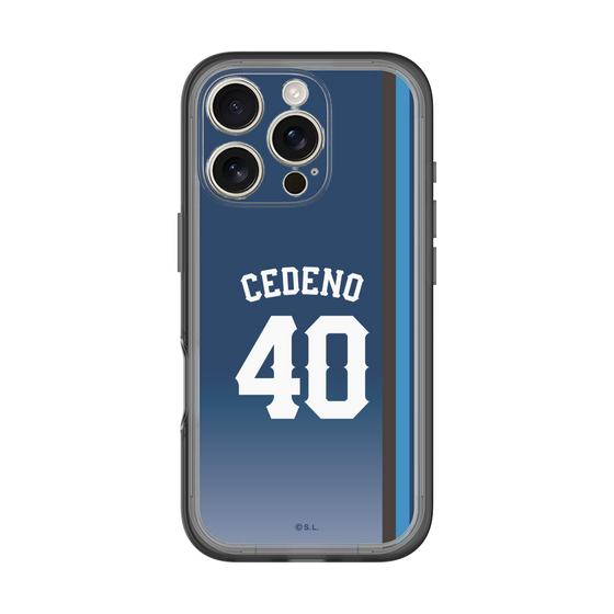 スリムプロテクションプレミアムケース［ 埼玉西武ライオンズ- #40 CEDENO - ビジター ］