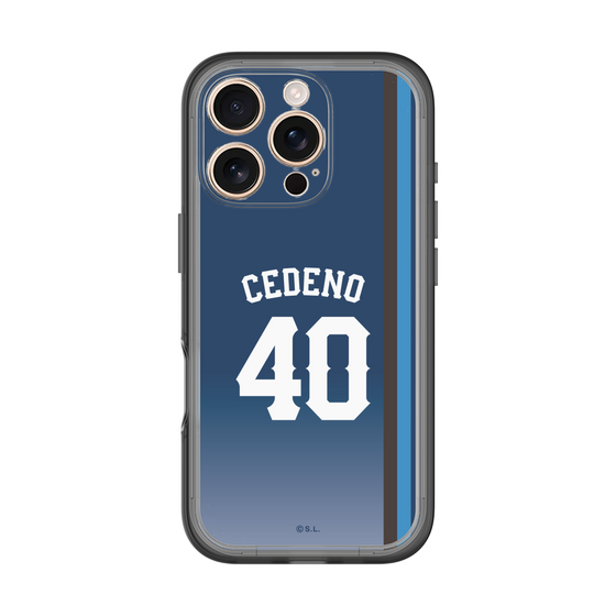スリムプロテクションプレミアムケース［ 埼玉西武ライオンズ- #40 CEDENO - ビジター ］