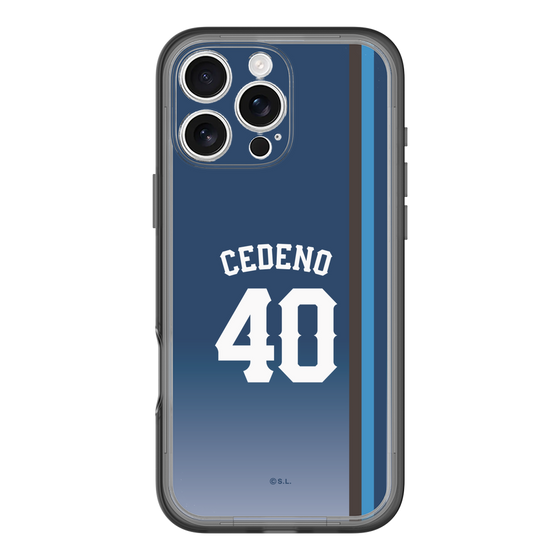 スリムプロテクションプレミアムケース［ 埼玉西武ライオンズ- #40 CEDENO - ビジター ］