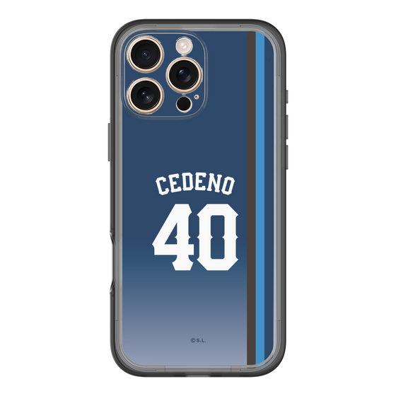 スリムプロテクションプレミアムケース［ 埼玉西武ライオンズ- #40 CEDENO - ビジター ］