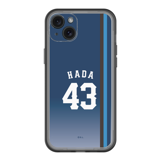 スリムプロテクションプレミアムケース［ 埼玉西武ライオンズ- #43 HADA - ビジター ］