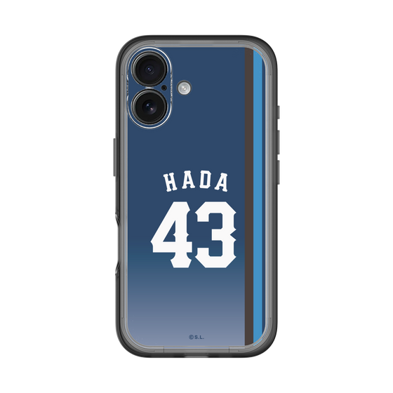 スリムプロテクションプレミアムケース［ 埼玉西武ライオンズ- #43 HADA - ビジター ］
