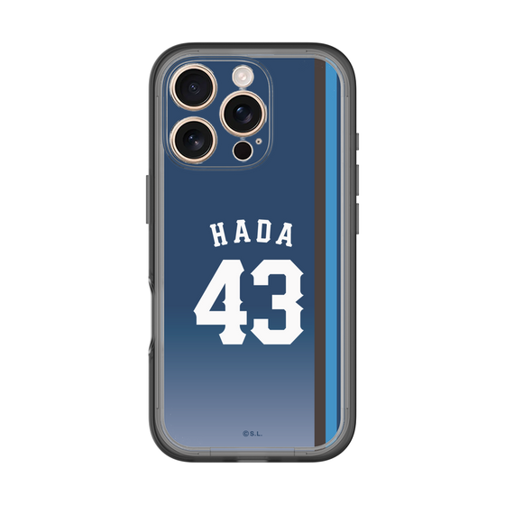 スリムプロテクションプレミアムケース［ 埼玉西武ライオンズ- #43 HADA - ビジター ］
