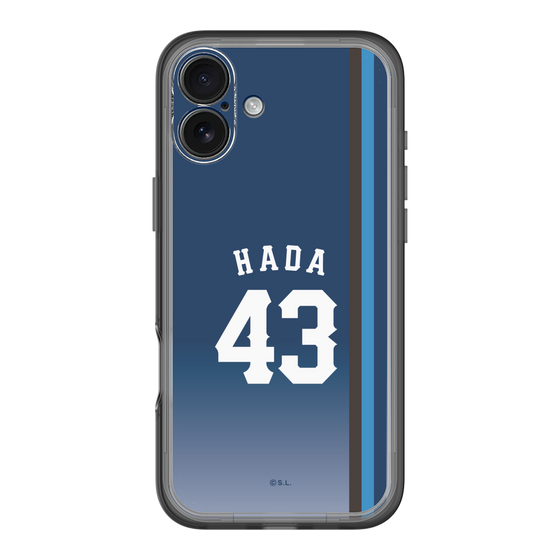 スリムプロテクションプレミアムケース［ 埼玉西武ライオンズ- #43 HADA - ビジター ］