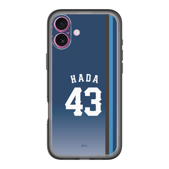 スリムプロテクションプレミアムケース［ 埼玉西武ライオンズ- #43 HADA - ビジター ］
