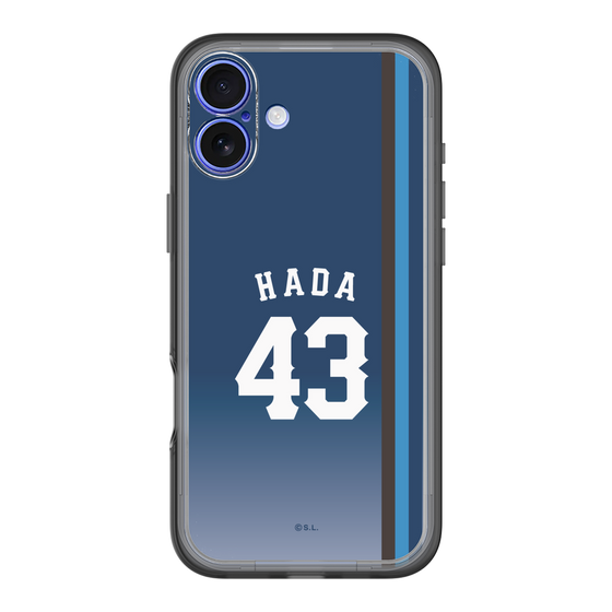 スリムプロテクションプレミアムケース［ 埼玉西武ライオンズ- #43 HADA - ビジター ］