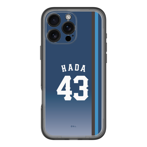 スリムプロテクションプレミアムケース［ 埼玉西武ライオンズ- #43 HADA - ビジター ］
