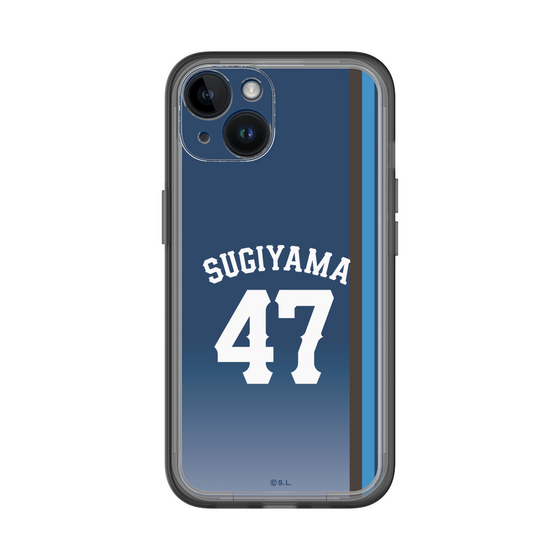 スリムプロテクションプレミアムケース［ 埼玉西武ライオンズ- #47 SUGIYAMA - ビジター ］