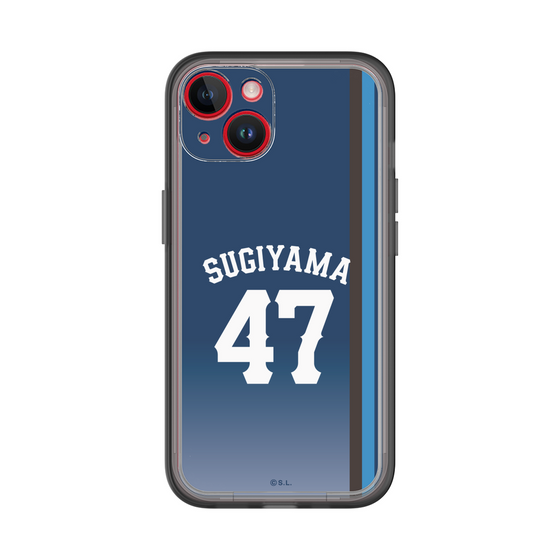 スリムプロテクションプレミアムケース［ 埼玉西武ライオンズ- #47 SUGIYAMA - ビジター ］