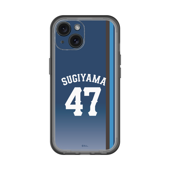 スリムプロテクションプレミアムケース［ 埼玉西武ライオンズ- #47 SUGIYAMA - ビジター ］