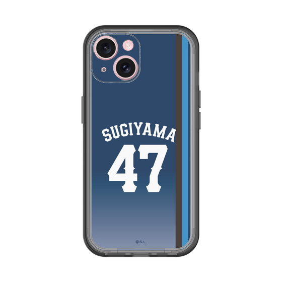 スリムプロテクションプレミアムケース［ 埼玉西武ライオンズ- #47 SUGIYAMA - ビジター ］