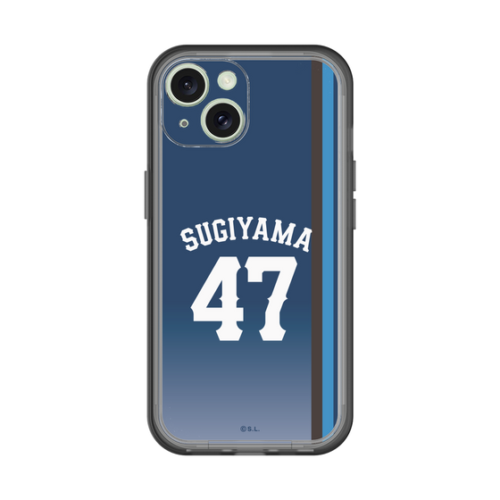 スリムプロテクションプレミアムケース［ 埼玉西武ライオンズ- #47 SUGIYAMA - ビジター ］