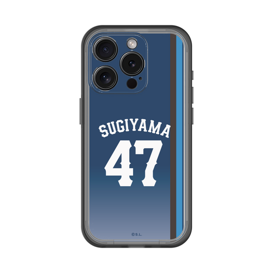 スリムプロテクションプレミアムケース［ 埼玉西武ライオンズ- #47 SUGIYAMA - ビジター ］