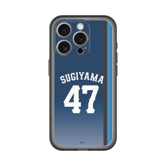 スリムプロテクションプレミアムケース［ 埼玉西武ライオンズ- #47 SUGIYAMA - ビジター ］