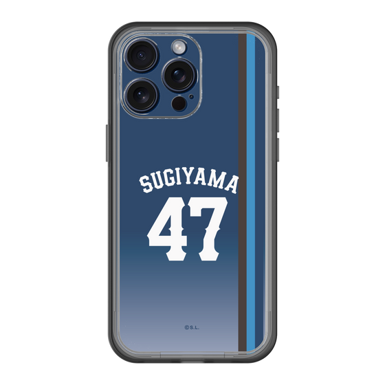 スリムプロテクションプレミアムケース［ 埼玉西武ライオンズ- #47 SUGIYAMA - ビジター ］