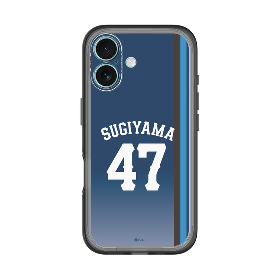 スリムプロテクションプレミアムケース［ 埼玉西武ライオンズ- #47 SUGIYAMA - ビジター ］