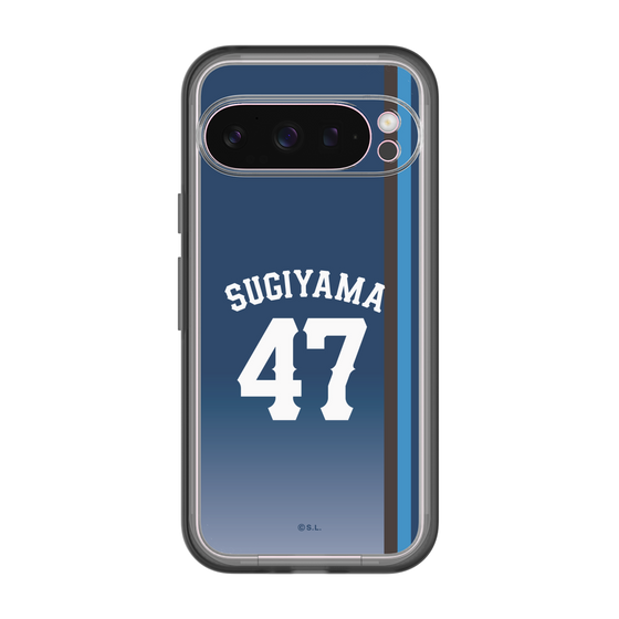 スリムプロテクションプレミアムケース［ 埼玉西武ライオンズ- #47 SUGIYAMA - ビジター ］