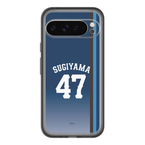 スリムプロテクションプレミアムケース［ 埼玉西武ライオンズ- #47 SUGIYAMA - ビジター ］