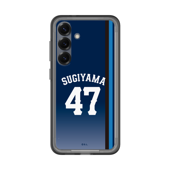 スリムプロテクションプレミアムケース［ 埼玉西武ライオンズ- #47 SUGIYAMA - ビジター ］