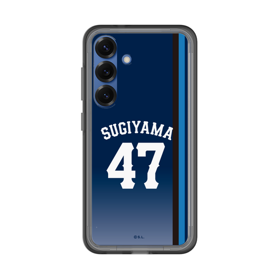 スリムプロテクションプレミアムケース［ 埼玉西武ライオンズ- #47 SUGIYAMA - ビジター ］
