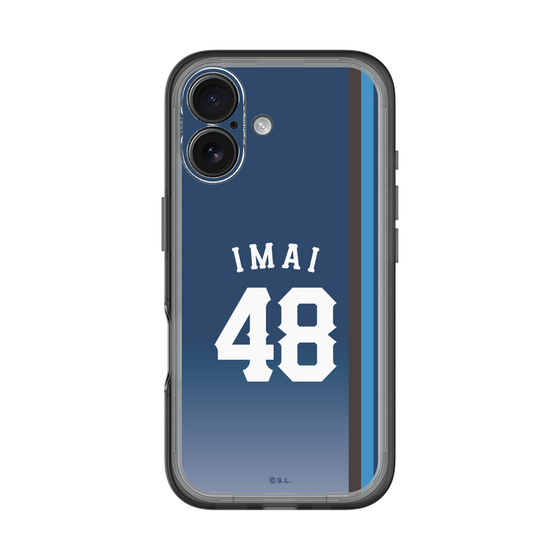 スリムプロテクションプレミアムケース［ 埼玉西武ライオンズ- #48 IMAI - ビジター ］