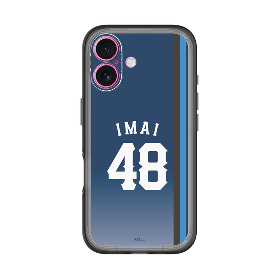 スリムプロテクションプレミアムケース［ 埼玉西武ライオンズ- #48 IMAI - ビジター ］
