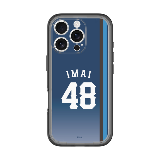 スリムプロテクションプレミアムケース［ 埼玉西武ライオンズ- #48 IMAI - ビジター ］