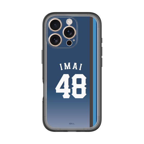 スリムプロテクションプレミアムケース［ 埼玉西武ライオンズ- #48 IMAI - ビジター ］