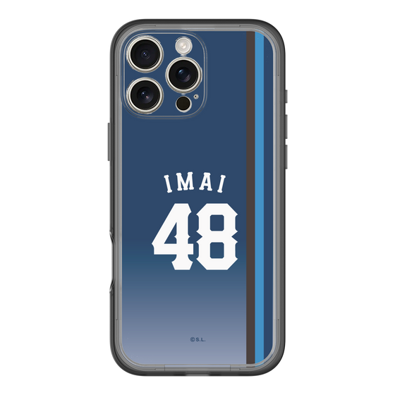 スリムプロテクションプレミアムケース［ 埼玉西武ライオンズ- #48 IMAI - ビジター ］