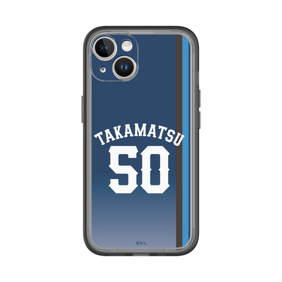 スリムプロテクションプレミアムケース［ 埼玉西武ライオンズ- #50 TAKAMATSU - ビジター ］