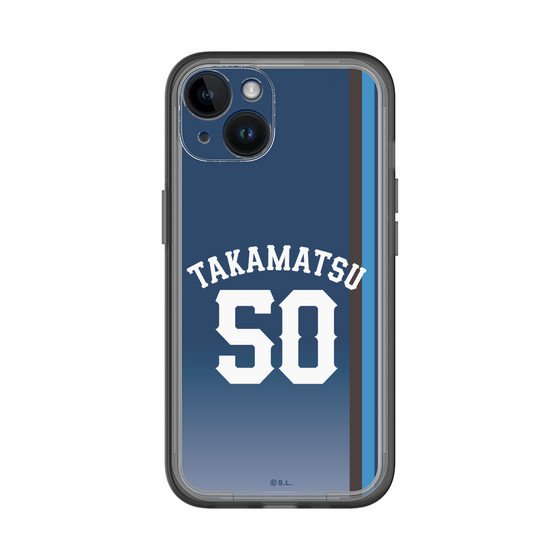 スリムプロテクションプレミアムケース［ 埼玉西武ライオンズ- #50 TAKAMATSU - ビジター ］