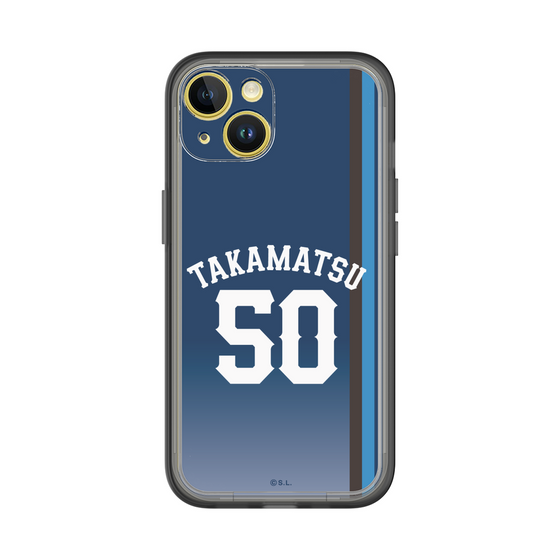 スリムプロテクションプレミアムケース［ 埼玉西武ライオンズ- #50 TAKAMATSU - ビジター ］