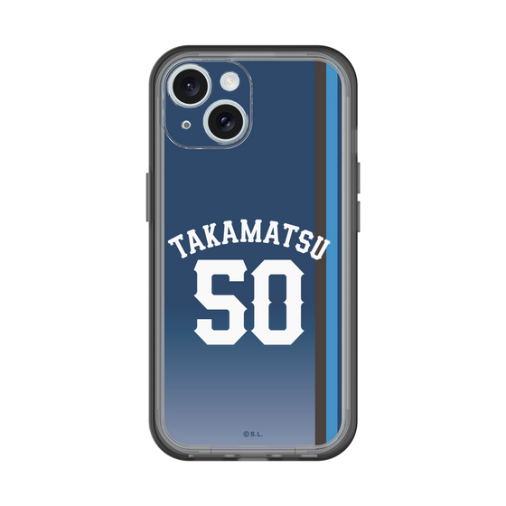 スリムプロテクションプレミアムケース［ 埼玉西武ライオンズ- #50 TAKAMATSU - ビジター ］