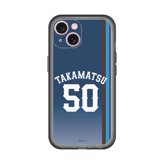 スリムプロテクションプレミアムケース［ 埼玉西武ライオンズ- #50 TAKAMATSU - ビジター ］