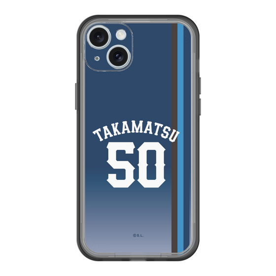 スリムプロテクションプレミアムケース［ 埼玉西武ライオンズ- #50 TAKAMATSU - ビジター ］