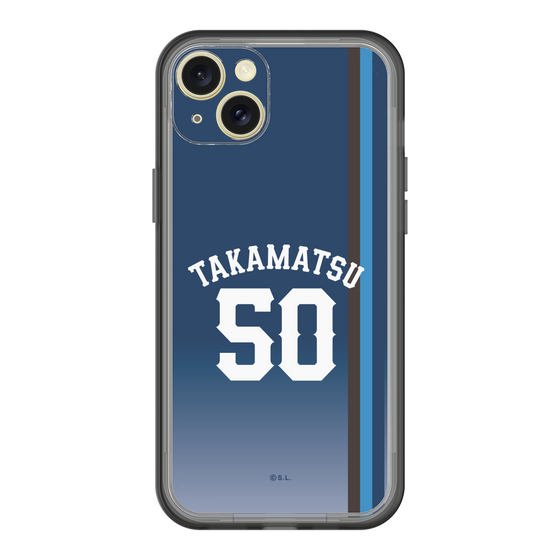 スリムプロテクションプレミアムケース［ 埼玉西武ライオンズ- #50 TAKAMATSU - ビジター ］