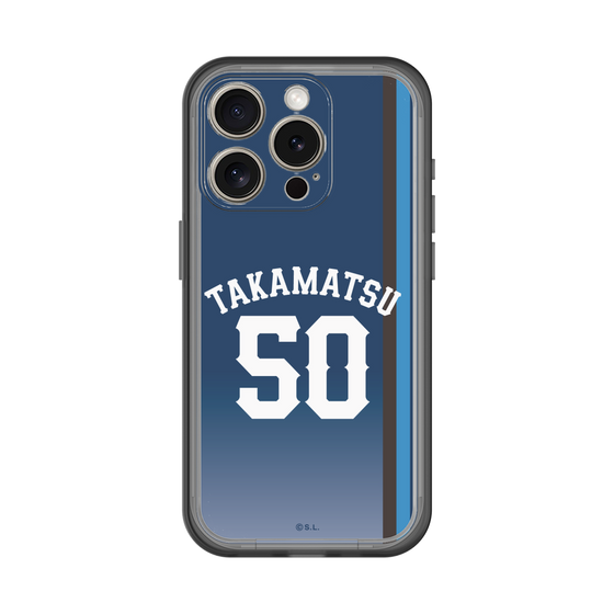 スリムプロテクションプレミアムケース［ 埼玉西武ライオンズ- #50 TAKAMATSU - ビジター ］