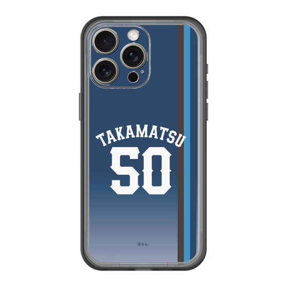 スリムプロテクションプレミアムケース［ 埼玉西武ライオンズ- #50 TAKAMATSU - ビジター ］