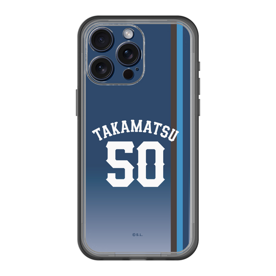 スリムプロテクションプレミアムケース［ 埼玉西武ライオンズ- #50 TAKAMATSU - ビジター ］