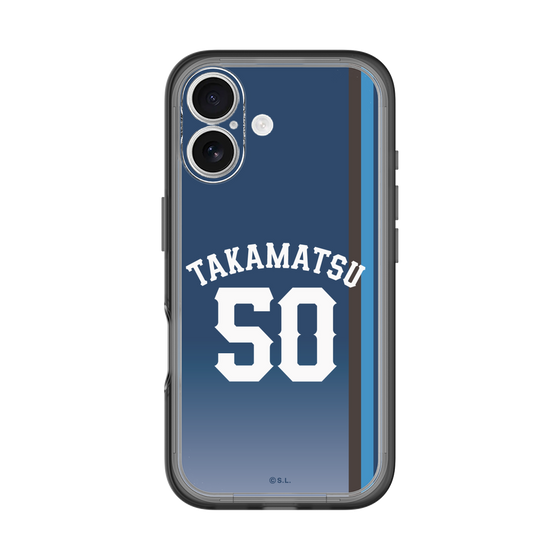 スリムプロテクションプレミアムケース［ 埼玉西武ライオンズ- #50 TAKAMATSU - ビジター ］