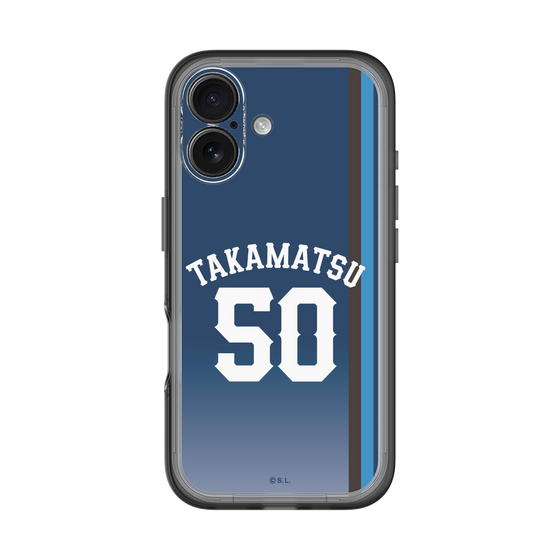 スリムプロテクションプレミアムケース［ 埼玉西武ライオンズ- #50 TAKAMATSU - ビジター ］
