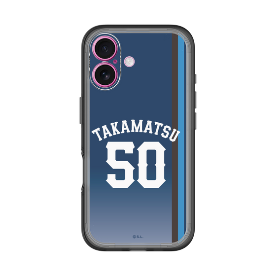 スリムプロテクションプレミアムケース［ 埼玉西武ライオンズ- #50 TAKAMATSU - ビジター ］