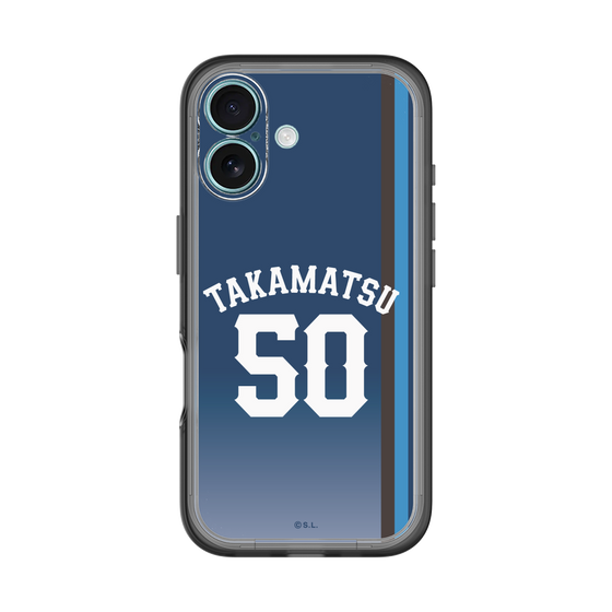 スリムプロテクションプレミアムケース［ 埼玉西武ライオンズ- #50 TAKAMATSU - ビジター ］