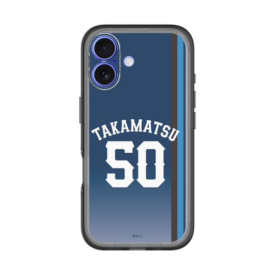スリムプロテクションプレミアムケース［ 埼玉西武ライオンズ- #50 TAKAMATSU - ビジター ］