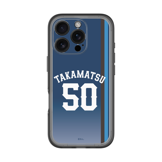 スリムプロテクションプレミアムケース［ 埼玉西武ライオンズ- #50 TAKAMATSU - ビジター ］