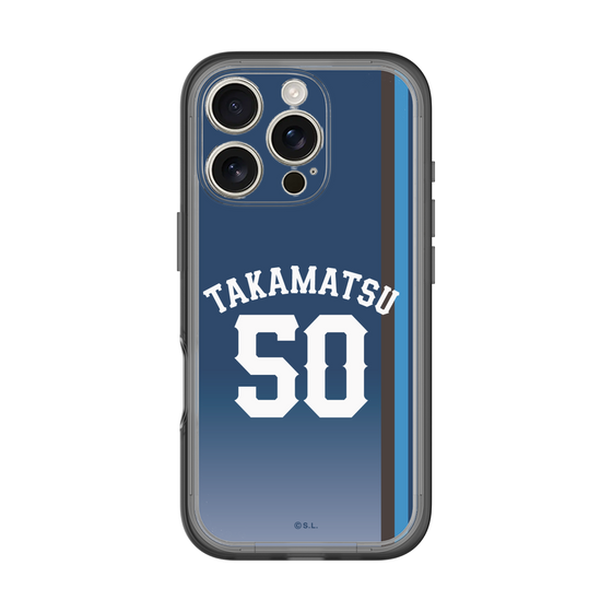 スリムプロテクションプレミアムケース［ 埼玉西武ライオンズ- #50 TAKAMATSU - ビジター ］