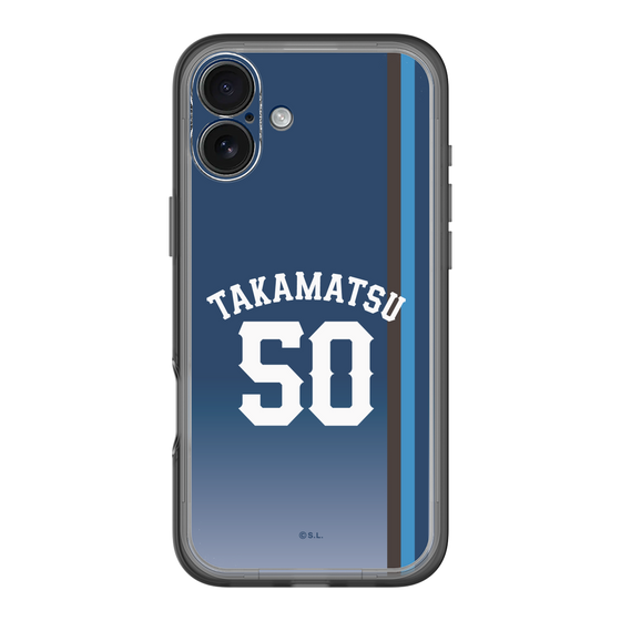 スリムプロテクションプレミアムケース［ 埼玉西武ライオンズ- #50 TAKAMATSU - ビジター ］